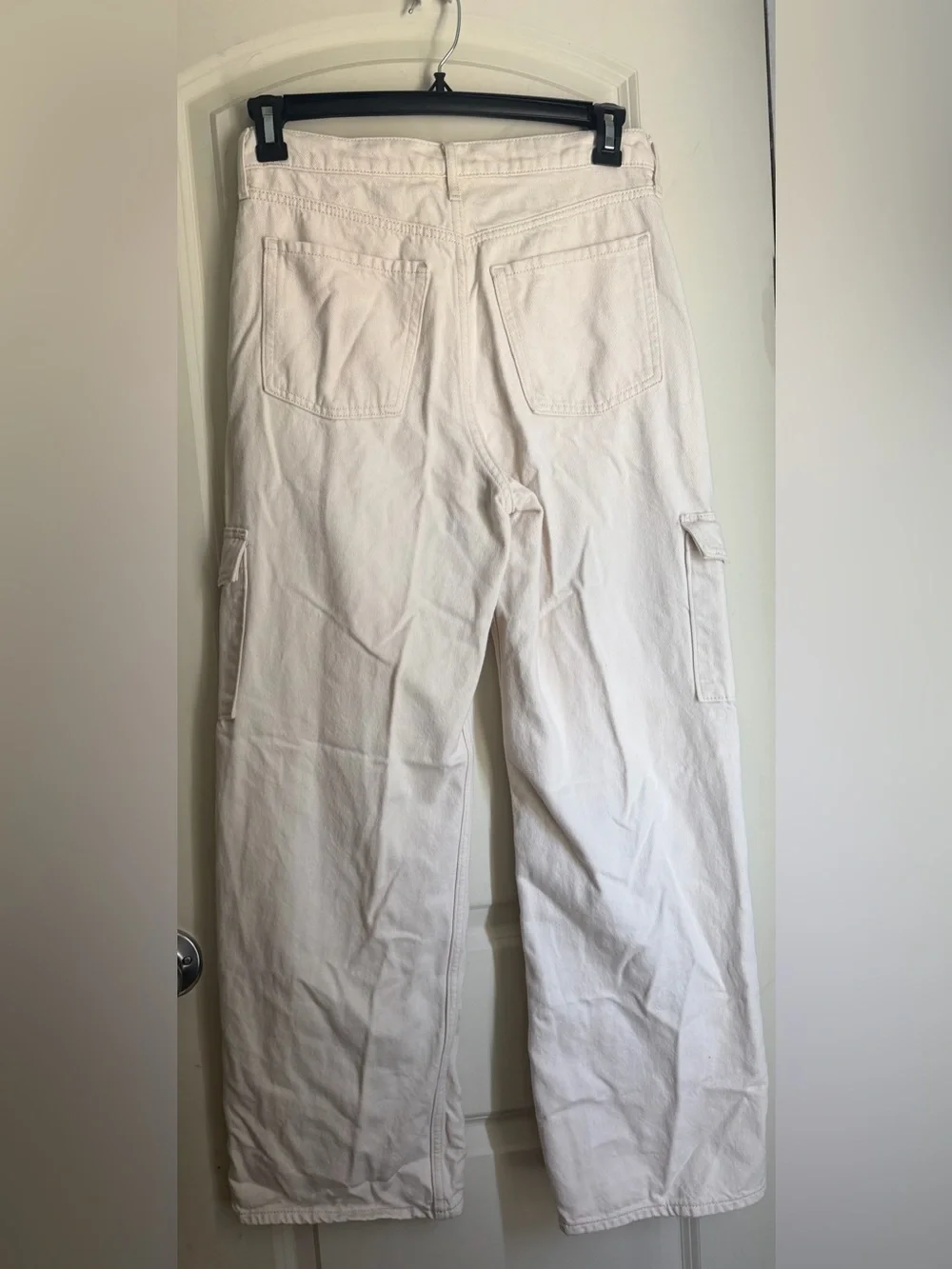 Old Navy Men's Off-White Cargo Pants